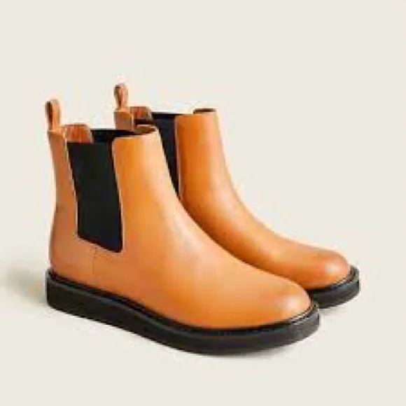 J. Crew Tan Leather Chelsea Boots In Review: J.Crew Kenton Chelsea Boots in Horween Chromexcel main image 4